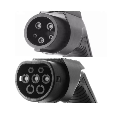 7KW 32Amp Type 1/Type 2 Portable EV Charger with EU Power connector