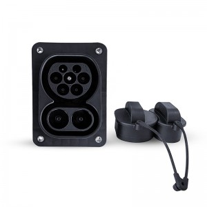 150A 200A የኤሌክትሪክ መኪና ፈጣን ቻርጅ DC EV Charger Socket CCS Combo 2