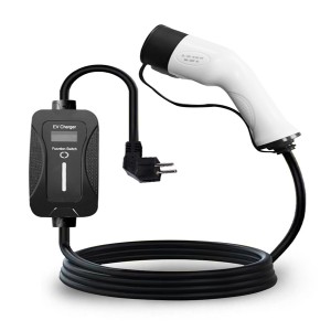 7KW 16Amp Type 1/Type 2 Portable EV Charger with EU Power connector