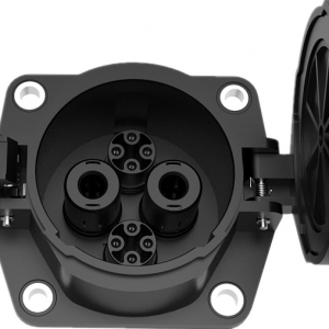 Chademo CCS 125A 150A 200A DC Quick Charging Inlet Socket for Japanese charging