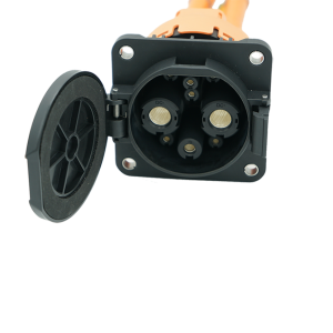 125A 150A 200A CHAdeMO Socket DC Fast EV Charger Inlet with cable