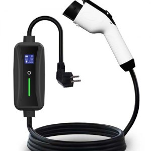 Type 2 portable EV charger with CEE Plug
